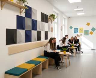 Panele Eclipse w szkole