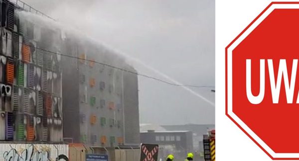 Pożar w serwerowni