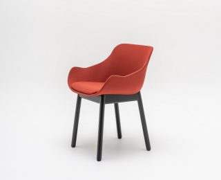 Krzesło Baltic Classic z podstawą drewnianą