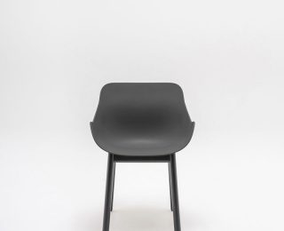 Krzesło Baltic Basic z podstawą drewnianą