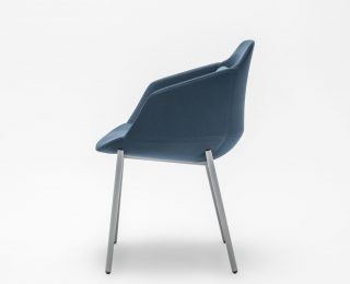 Krzesło Ultra na metalowych nogach