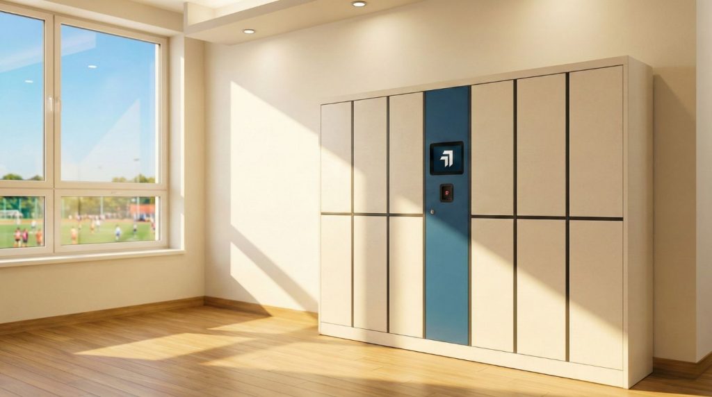 smart lockery w szkole