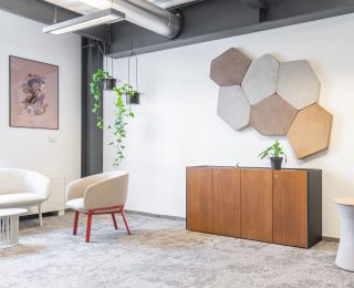 Panele akustyczne ścienne Bazalto