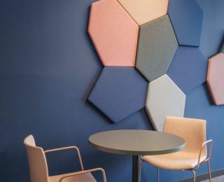 Panele akustyczne ścienne Bazalto