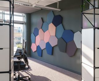 Panele akustyczne ścienne Bazalto