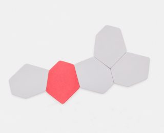 Panele akustyczne ścienne Bazalto - wizualizacje