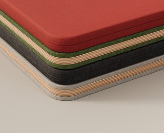 Sileo Evo - panel akustyczny nabiurkowy