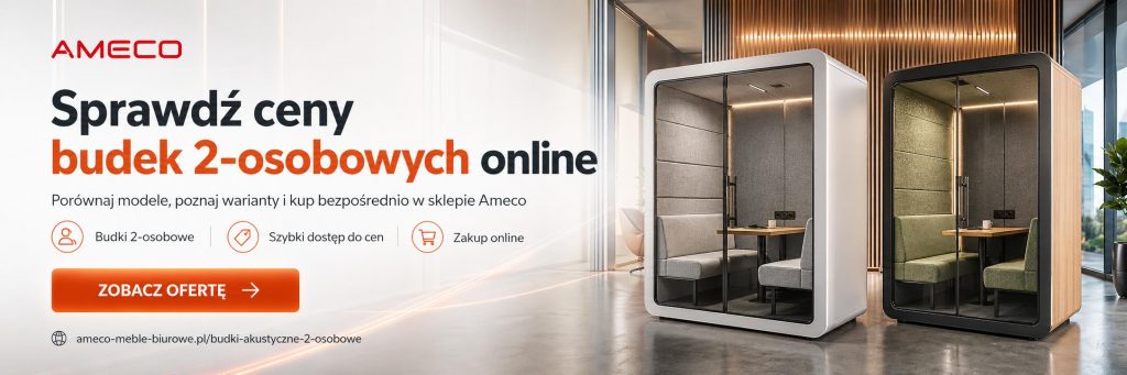 budki akustyczne 2-osobowe - kup online