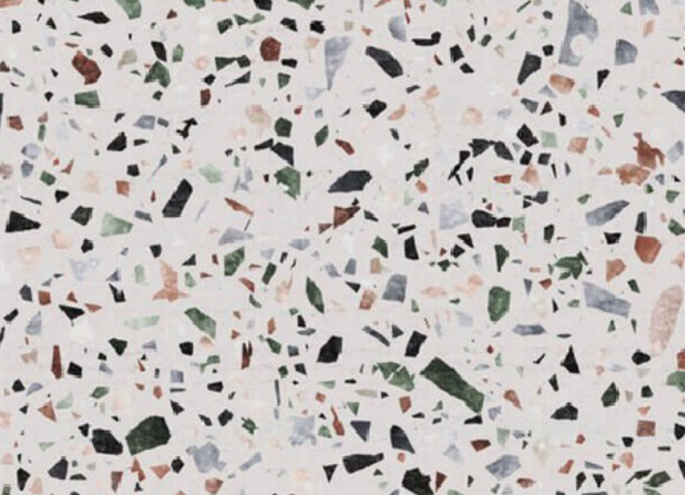 Wzór Fleck — kolorowe wtrącenia w stylu terrazzo na kasetonie sufitowym NexFelt SkyArt